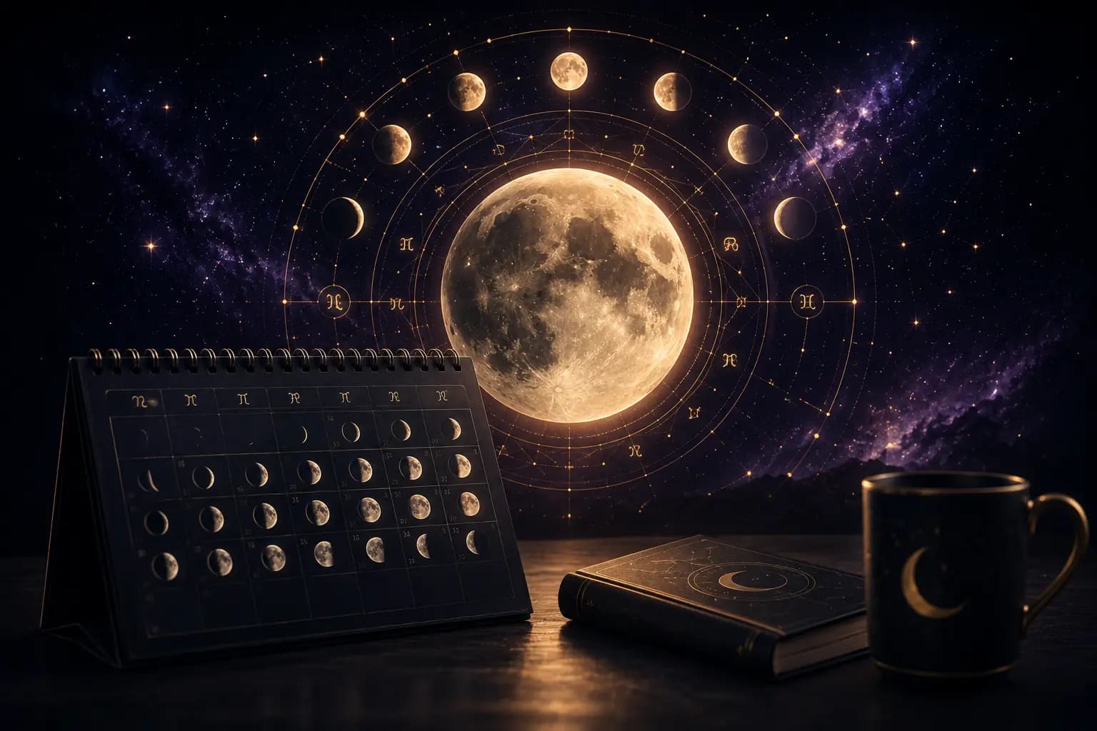 Capa de CALENDÁRIO LUNAR