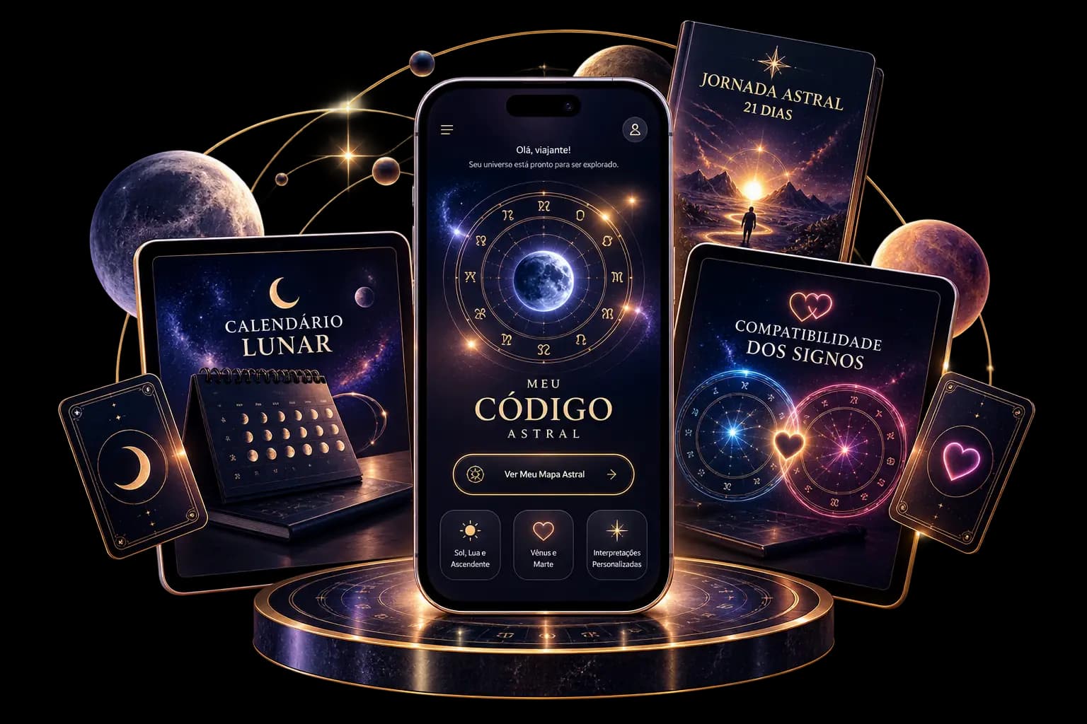 Meu Código Astral completo e seus três bônus